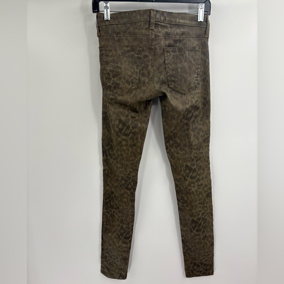 Current/Elliott Women's Ankle Skinny Coated Jeans Army Dirty Paws size 23 - Picture 9 of 15